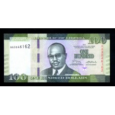 Либерия 100 долларов 2016 г.